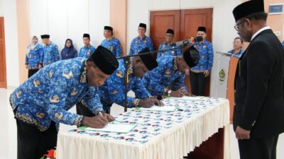 Kakanwil Kemenag Papua Lantik 3 Pejabat Administrator, Tekankan Integritas dan Inovasi Layanan Umat
