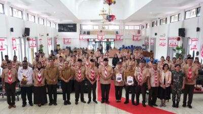 Wagub Papua Aryoko Rumaropen Buka Musda X Pramuka, Dorong Regenerasi Kepemimpinan dan Penguatan Karakter Pemuda