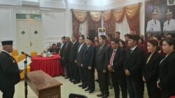 Bupati Mansnembra Lantik Pengurus LP3KD Biak Numfor, Siap Jadi Tuan Rumah Perparani 2026