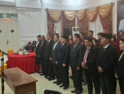 Bupati Mansnembra Lantik Pengurus LP3KD Biak Numfor, Siap Jadi Tuan Rumah Perparani 2026