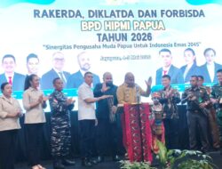 Gubernur Fakhiri Dorong HIPMI Papua Cetak Pengusaha Muda Berdaya Saing