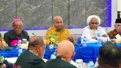 Gubernur Fakhiri Perkuat Sinergi dengan Tokoh Agama untuk Wujudkan Papua Cerah