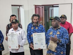 Bupati Spey Resmikan Ruang Radiologi Modern dan Gedung Rawat Inap RSUD Oksibil