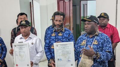 Bupati Spey Resmikan Ruang Radiologi Modern dan Gedung Rawat Inap RSUD Oksibil