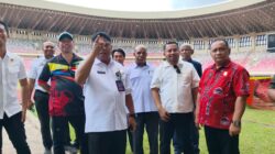 Ketua DPR Papua Tinjau Stadion Lukas Enembe Pascakerusuha