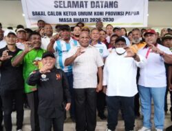 Matius Fakhiri Jadi Calon Tunggal Ketua Umum KONI Papua 2026-2030, Kantongi Dukungan Mayoritas Cabor