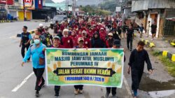 Ribuan Warga Jalan Santai Sambut Tahun Baru Islam 1448 H, BKMM Heram Salurkan 250 Santunan Anak Yatim