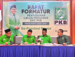 DPW PKB Papua, Rapat Formatur Penyusunan Pengurus DPC