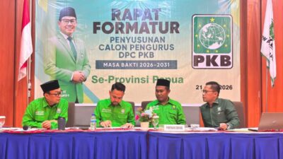 DPW PKB Papua, Rapat Formatur Penyusunan Pengurus DPC