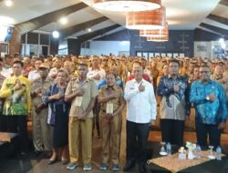 254 Kepala Kampung di Biak Numfor Ikuti Peningkatan Kapasitas, Bupati Mansnembra Tekankan Tata Kelola Dana Desa yang Profesional