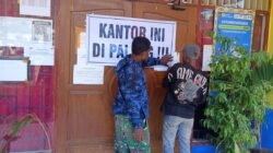 DPP Pemuda Heram Lakukan Pemalangan Kantor Distrik dan Kelurahan, Soroti Kuota PPPK hingga Beasiswa Anak Asli Heram