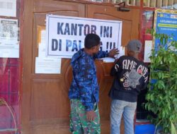 DPP Pemuda Heram Lakukan Pemalangan Kantor Distrik dan Kelurahan, Soroti Kuota PPPK hingga Beasiswa Anak Asli Heram