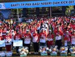 Ketua Umum TP PKK dan Bupati Biak Numfor Resmi Buka Kick Off Semarak HUT RI ke-81