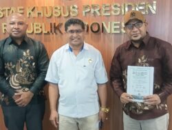 Tim 10 Moker PTFI Serahkan Dokumen Legalitas Mogok Kerja dan Tuntutan Pekerja kepada Penasihat Presiden Said Iqbal