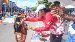 37 Regu PAUD dan TK Ramaikan Karnaval HUT RI ke-81 di Biak Numfor