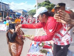 37 Regu PAUD dan TK Ramaikan Karnaval HUT RI ke-81 di Biak Numfor
