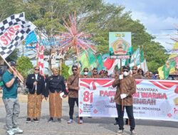 PW Jateng Turut Semarakkan Parade Budaya Nusantara di Biak Jelang HURT RI ke 81 