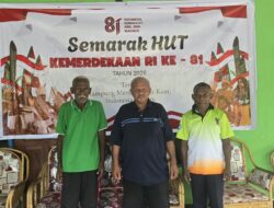 Ondoafi Kayu Batu Kota Jayapura Salurkan Bantuan dan Gelar Bakti Sosial Semarakkan HUT RI ke 81