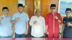 Silaturahmi dengan Ketua PWNU Papua, GP Ansor Siap Sukseskan Konferwil 