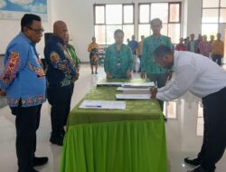 634 PPPK Formasi 2024 Kabupaten Biak Numfor Tandatangani Perjanjian Kerja, Bupati Minta Bekerja Penuh Tanggung Jawab