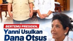 Yanni Usulkan Dana Otsus untuk OAP Disalurkan Lewat Skema BLT Saat Bertemu Presiden