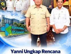 Yanni Ungkap Rencana Presiden Prabowo Resmikan RSUP Jayapura Awal Oktober