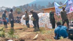 Solidaritas Kemanusiaan Korwil Puncak Jaya Salurkan Bantuan 8 Ton Beras untuk Korban Bencana Embun Beku di Kwiyawagi